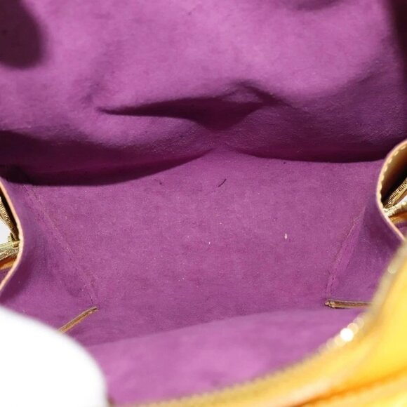 LOUIS VUITTON Epi Mabillon Backpack Yellow M52239 LV Auth 138422 - Picture 10 of 16